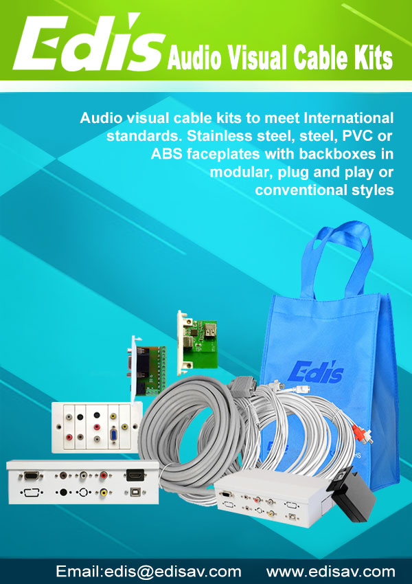 Cable Kits for Audio Visual Installations